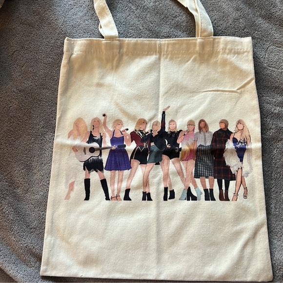 Taylor Swift Eras Tour Inspired Tote Bag Swiftie Gift - Picture 1 of 6